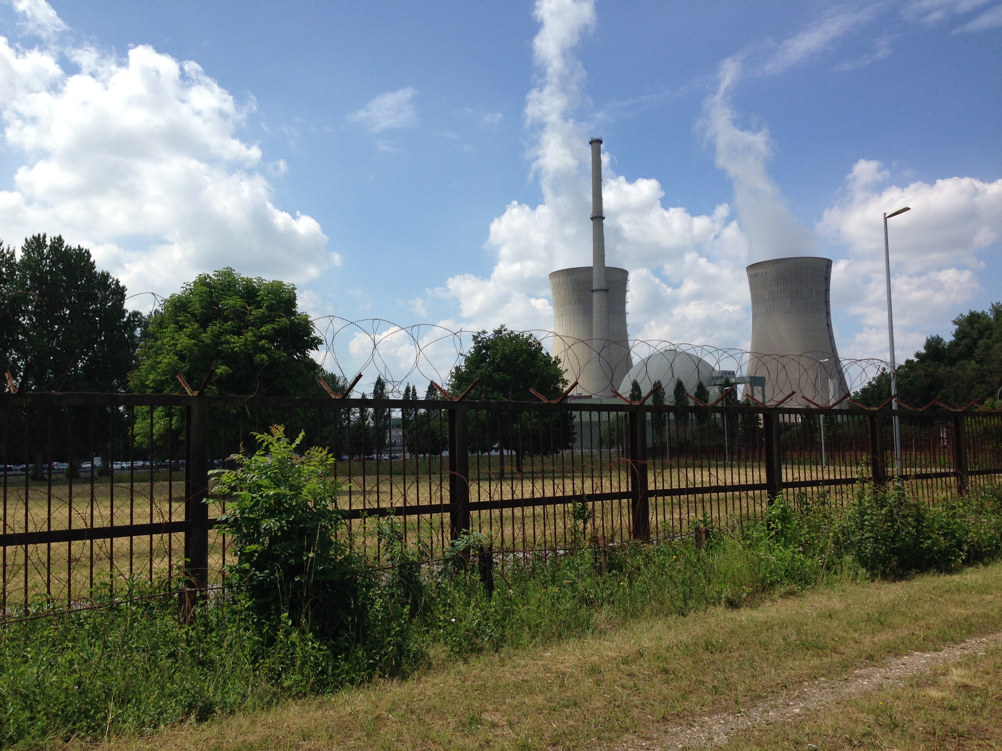 Grafenrheinfeld: Sprengung der Kühltürme des Kernkraftwerks im August