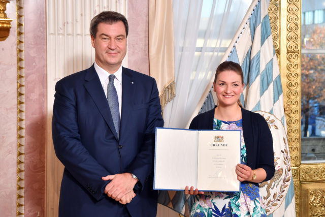 Ministerpräsident Dr. Markus Söder, MdL, und Judith Gerlach, MdL, Staatsministerin für Digitales